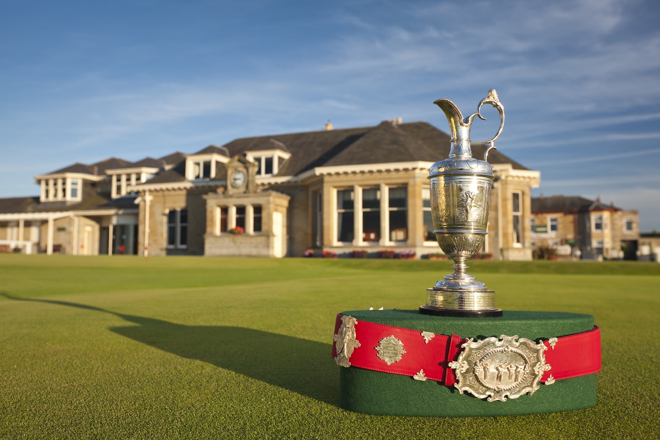 Claret Jug and Clubhouse